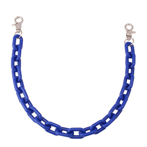 โซ่คาดเอวสไตล์พังก์ ผ้ายีนส์ อะคริลิคสีส้ม โซ่หนา  สำหรับทุกเพศ  เครื่องประดับแฟชั่นลำลอง - Product Image 5