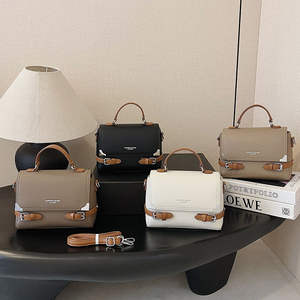Sac à main tendance 2026 en cuir PU avec fermoir, sac à bandoulière pour femme - Product Image 1