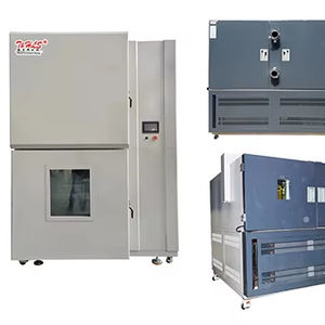 Fabrika Satışı 3 Bölgeli Sıcaklık Şok <span class=keywords><strong>Test</strong></span> Odaları Sıcak ve Soğuk Çevre <span class=keywords><strong>Test</strong></span> Ekipmanları Termal Şok <span class=keywords><strong>Test</strong></span> Odası - Product Image 1