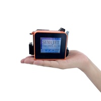 Impresora de Etiquetas de Inyección de Tinta Portátil Inteligente Semiautomática de 0.5 Pulgadas con Tinta a Base de Agua de Secado Rápido, Impresión de Códigos QR, Fechas y Fotos