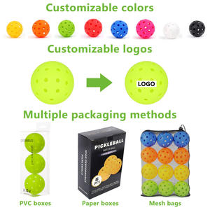 Palline da Pickleball Professionali Personalizzabili con LOGO, Alta Elasticità, Durevoli, Senza Cuciture, per Tornei e Competizioni - Product Image 2
