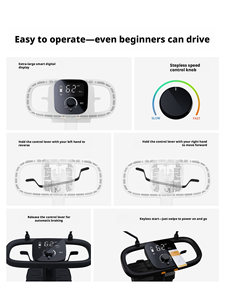 Scooter Eléctrico para Personas con Discapacidad - Plegable y de Alta Estabilidad - Product Image 4
