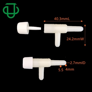 Válvula de retención ajustable PP ABS POM PC, cuerpo deslizante, 2.7 mm de diámetro interno, 0.5 kPa, 5 kPa, 10 kPa para suministro de laboratorio médico - Product Image 2