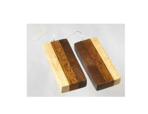 Pendientes de madera hechos a mano más vendidos, joyería ecológica ligera Natural, estilo de moda para aniversario, venta al por mayor - Product Image 1