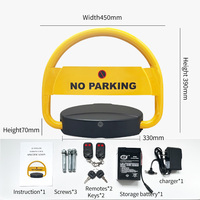 Serrure de stationnement solaire intelligente, série automatique, protection d'espace de Parking, télécommande pour voiture
