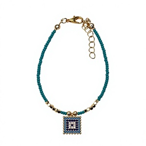 Pulsera Bohemia DAFNI BIG PAZAR con Cuentas de Piedra Natural, Hecha a Mano, Unisex, Regalo Promocional de Estambul para el Día de la Madre - Product Image 1