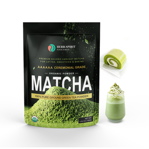 Polvo de Matcha orgánico de grado, té <span class=keywords><strong>verde</strong></span>, precio al por mayor con envío rápido, Matcha de grado ceremonial japonés - Product Image 2