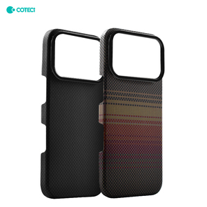 Ốp điện thoại iPhone 17 Pro và 17 Pro Max COTECi Premium <span class=keywords><strong>Ultra</strong></span> Slim, khung camera từ tính, chất liệu sợi aramid dệt - Product Image 1