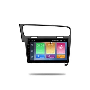 IOKONE 10.1 polegadas Touch Screen de DVD Do Carro VW Rádio 7 2 Din Com GPS Para Volkswagen Golf 2013-2018