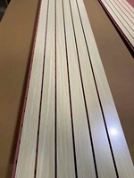 Panel Akustik MDF Berlubang Panel Insulasi Busa Akustik Panel Akustik Warna Pink Panel Dinding Geser Akustik