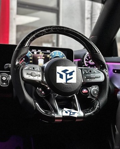 Volant en fibre de carbone modifié adapté aux Mercedes Benz <span class=keywords><strong>SLC</strong></span> Class SLC200 SLC260 SLC300 <span class=keywords><strong>AMG</strong></span> - Product Image 2