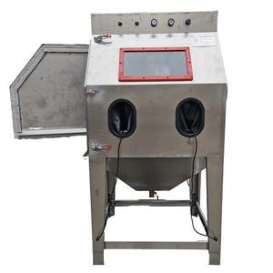 304 Stainless Steel Manual Wet Sand Blasting Machine with Motor and Pump Closed Water Recycle System - Product Image 2