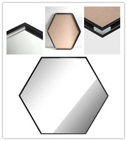 Cadre photo en alliage d'aluminium taille personnalisée style minimaliste moderne pour la décoration intérieure