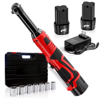 Clé à cliquet sans fil 18 V de haute qualité, portable, pour la maison, 3/8 pouces, au lithium, de qualité industrielle, outil de serrage électrique sans fil