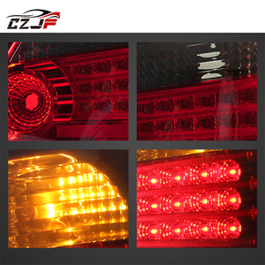 Feux arrière à LED avec clignotant ambré pour Vios <span class=keywords><strong>Yaris</strong></span> 2Th Gen Ncp93 <span class=keywords><strong>Sedan</strong></span> <span class=keywords><strong>2005</strong></span> 2006 2007 2008 2009 2010 2011 2012 2013 - Product Image 3