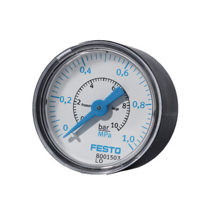 Festo Pagn 40 1m G18 Pressure Gauge German Model 8001503 Analog For Pressure Regulating Valve - Product Image 2