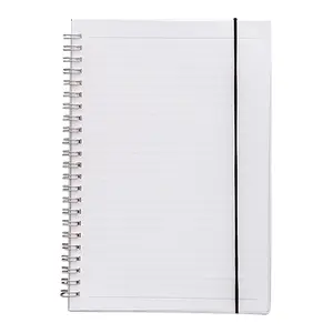 Custom A5 Notebook Thick OEM Processing Simple A6 Checkered Notes Blank PP Coil Book Horizontal Line B5 Grid Book