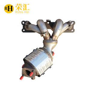 محول كاتاليست لضبط انابيب عادم السيارة سوناتا فئة Hyundai nf من RONGHUI - Product Image 2