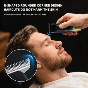 Chuyên Nghiệp Thợ Cắt Tóc Của Tóc Clipper Điện Tông Đơ Lược Dầu Đầu Điêu Khắc Kéo USB Tóc Salon Không Thấm Nước Tóc Cắt - Product Image 3