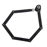 Candado de Cable Plegable de Grado Profesional para Bicicletas de Montaña, Carretera y Ciudad, Compatible con Motocicletas y Patinetes Eléctricos Plegables