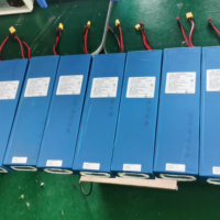 En stock Batterie lithium-ion 48V 15Ah 13S5P pour vélo électrique, scooter électrique, trottinette électrique