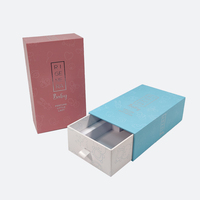Nouveaux gadgets, coffret cadeau d'aromathérapie exquis, design push-pull, carton gris, matériaux recyclés, léger, tiroir en papier personnalisé