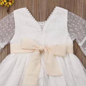Haute qualité enfants <span class=keywords><strong>robe</strong></span> dentelle automne <span class=keywords><strong>d</strong></span>écontracté anniversaire mariage porter bébé filles <span class=keywords><strong>robe</strong></span> de soirée - Product Image 3
