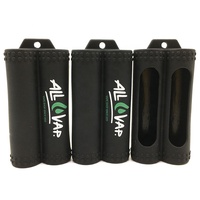 Boîtier de batterie 2*20700/21700 de haute qualité et boîte de support avec manchons de stockage en silicone de qualité alimentaire 100%