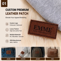 Étiquettes de vêtements personnalisées de haute qualité, formes et couleurs personnalisables, logo personnalisé, pour vêtements, jeans, vestes, sacs
