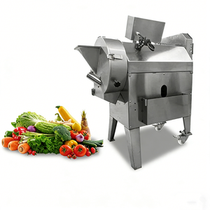 Cortadora de Verduras Multifuncional Eléctrica Comercial, Rebanadora/Picadora de Verduras, Cortadora de Verduras Totalmente Automática para Cantinas - Product Image 3
