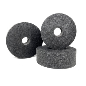 Nicht gewebte Nylonfaser-Schleifscheibe, 20 mm Dicke, für die Oberflächenbearbeitung und Entgratung von Metall - Product Image 4