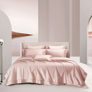 Pima Cotton Duvet Cover Set 200 Count <b>White</b> Solid Color <b>Double</b> Size Long Staple Cotton Bedding Home Use - Product Image 4