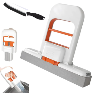 Serpillère de bureau auto-essoreuse portable, essuie-glace pour évier et miroir, petit outil de nettoyage sans lavage, vente en gros OEM - Product Image 6