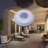 Détecteur de mouvement PIR HANDSOME YCA1050B, type plafond, 360 degrés, infrarouge intelligent, détection de 8 m, délai réglable, capteur d'intérieur