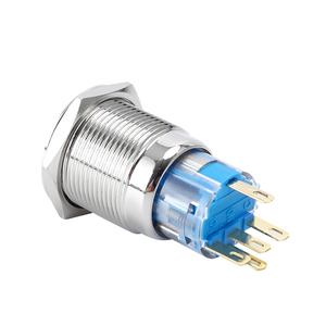 19 Mét 12V 5 Pin <span class=keywords><strong>LED</strong></span> Phẳng Không Thấm Nước Explosion Proof Latching <span class=keywords><strong>Push</strong></span> <span class=keywords><strong>Button</strong></span> Chuyển Nhà Sản Xuất - Product Image 2