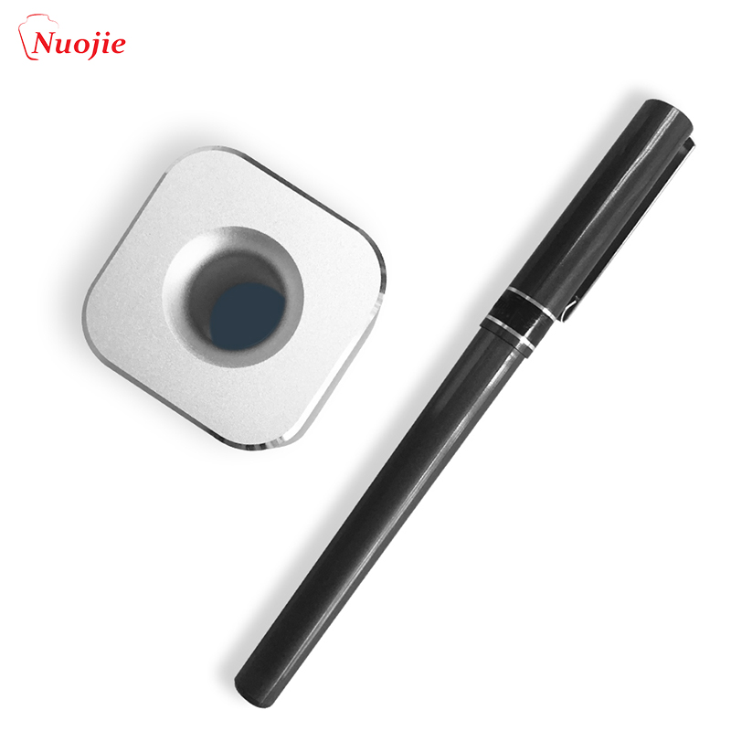 Алюминиевый стол под заказ, аккуратный, одиночная подставка, офисный серебряный металлический держатель для ручек/