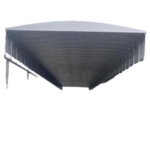 Mái che di động ngoài trời lớn, có thể thu vào bằng điện, chất liệu <span class=keywords><strong>PVC</strong></span>, mái che di động, sân bóng rổ, mái che thể thao bằng thép gấp gọn, nhà để xe thể thao - Product Image 5