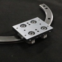 Guías Lineales de Acero de Alta Precisión, Riel Guía Circular, Líneas Transportadoras, Ensamblaje de Transmisión para Puertas y Ventanas, Precisión de 0.5 mm