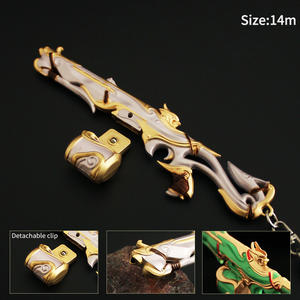 พวงกุญแจคอสเพลย์โลหะแท้ตัวยาว14ซม. ของสะสมสำหรับเด็กผู้ชาย - Product Image 5