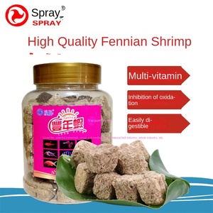 स्प्रे पर्यावरण के अनुकूल एडिटिव-मुक्त उच्च प्रोटीन फ्रीज-सूखे आर्टेमिया सैलिना झींगा झींगा झींगा झींगा टुकड़े सजावटी मछली फ़ीड विटामिन खनिज - Product Image 2