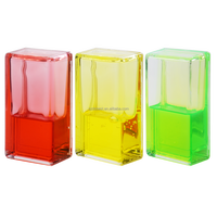 Nouvel ensemble de tubes à gel acryliques rectangulaires pour fidget, minuteur liquide apaisant et relaxant, minuteur sensoriel pour besoins spéciaux