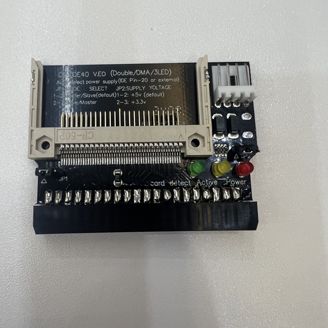 transition card Compact Flash CF to IDE 40 Pin Female IDE TO CF ADAPTER support DMA