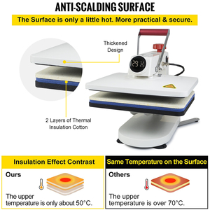 Freesub สินค้าใหม่ 360 สวิงเสื้อยืดพิมพ์ 8 in 1 เสื้อยืดเครื่องกดความร้อนสําหรับเสื้อยืดหมวกแก้วแผ่น - Product Image 5