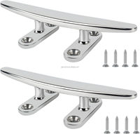 Éperon d'amarrage plat à boulon angulaire, norme américaine, en acier inoxydable 316, pour yacht, accessoires marins