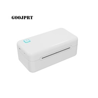 Imprimante d'étiquettes thermiques sans fil USB 3 pouces 80 mm * 130 mm noir et blanc pour étiquettes adhésives d'expédition en stock