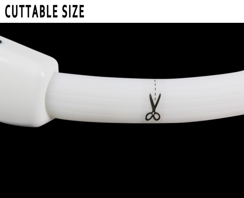 Doe Pet Electronic LED Dog Collar - Adjustable Rechargeable Safety Collar | Alibaba