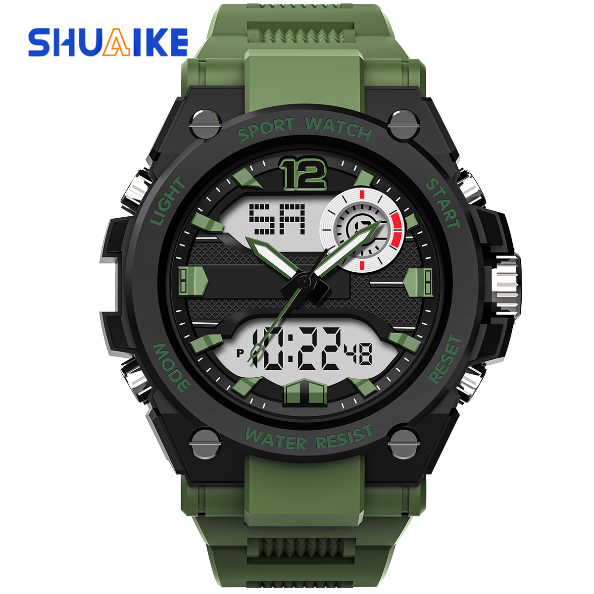 Verde militar blanco