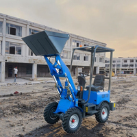 Mini-tracteurs électriques Topsense neufs, chargeurs frontaux compacts auto-chargeurs 400 kg (0,4 tonne)
