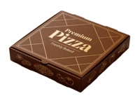 Boîtes à pizza en gros, boîtes en papier personnalisées pour la restauration rapide, frites, sandwichs, kraft