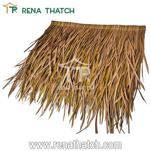 กระเบื้องหลังคาพลาสติกตกแต่ง หลังคาสังเคราะห์ นิปปะ โคกอน หลังคาหญ้าเทียม สำหรับศาลา - Product Image 6